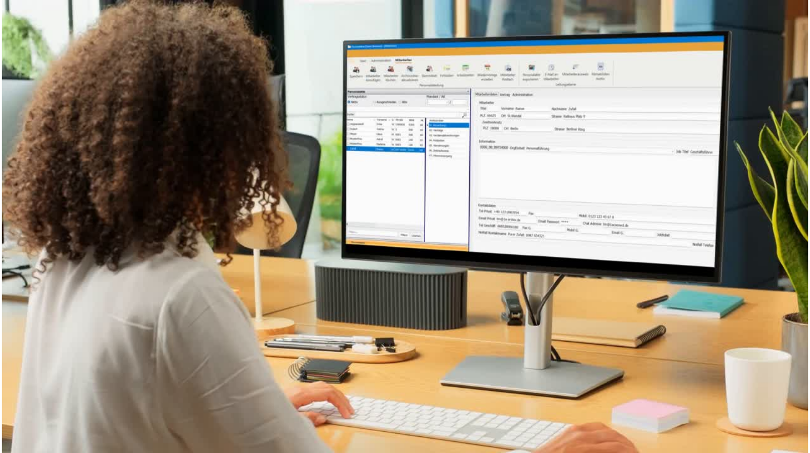 Personalakte - Mitarbeiter anlegen