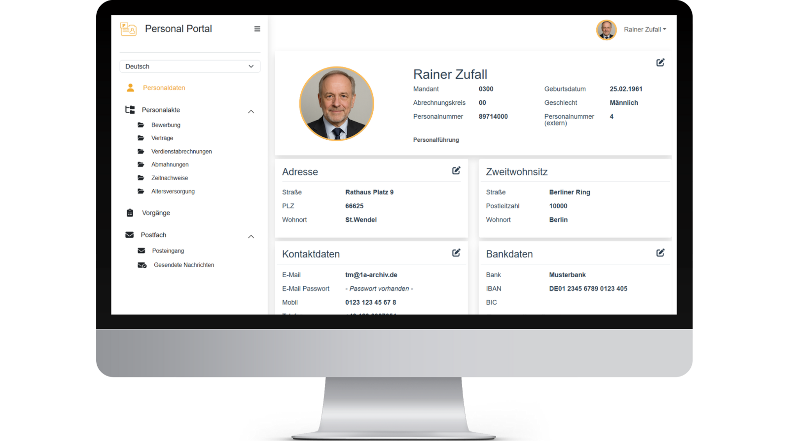 Personal Portal Login